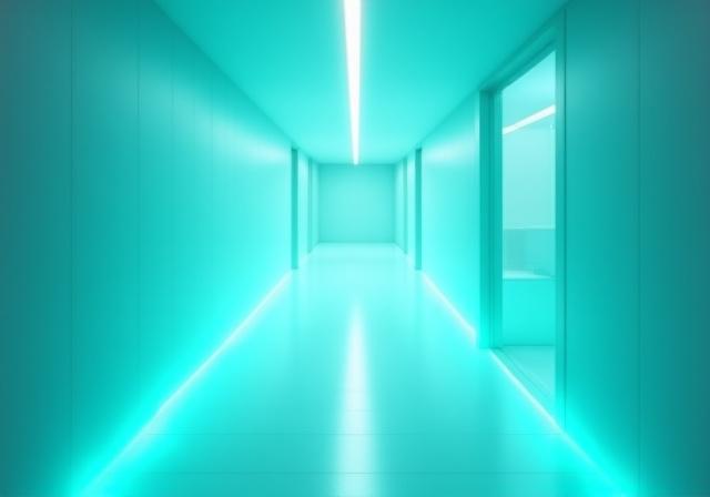 Ilustración de un entorno de oficina profesional y seguro