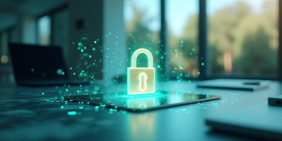 Representación visual de seguridad de datos y cumplimiento legal